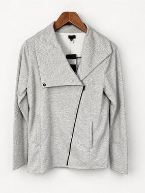 6 by Six Women’s Moto Jacket sz XL Sweatshirt NEW # bag 207